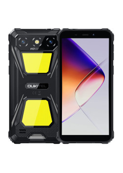 OUKITEL smartphone G5, 6", 4/128GB, 6300mAh, IP68/IP69K, μαύρο