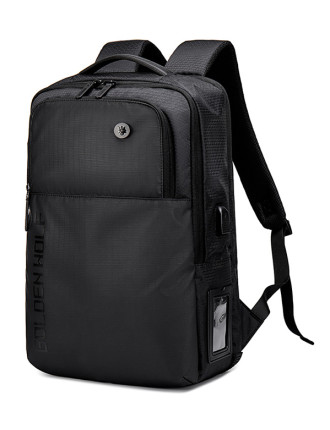 GOLDEN WOLF τσάντα πλάτης GB00399, με θήκη laptop 15.6", 20L, μαύρη GOLDEN WOLF τσάντα πλάτης GB00399, με θήκη laptop 15.6", 20L, μαύρη