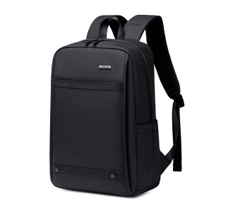 GOLDEN WOLF τσάντα πλάτης GB00705 με θήκη laptop 15.6", 17L, μαύρη