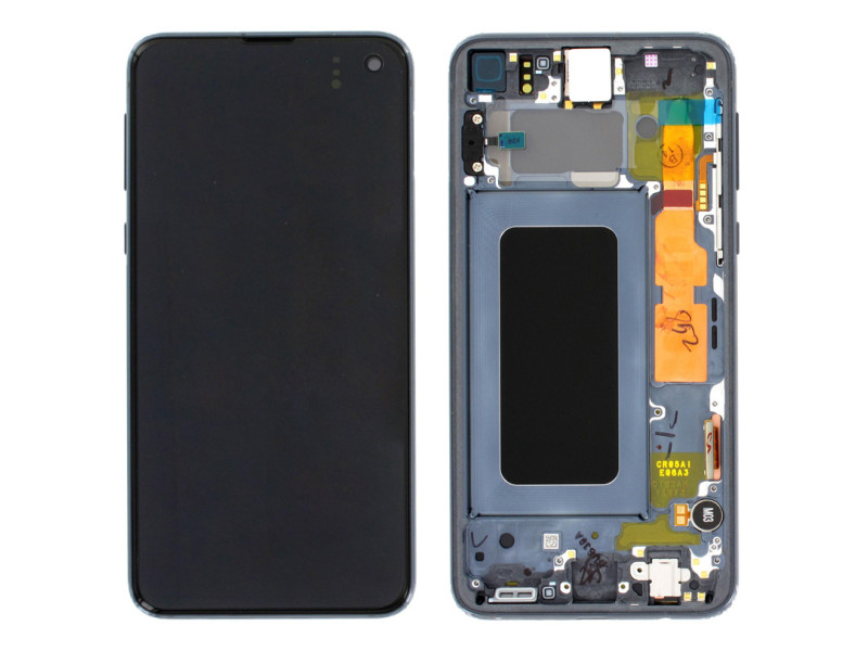 SAMSUNG Original LCD Touch Screen GH82-18852A, S10e SM-G970F, μαύρη
