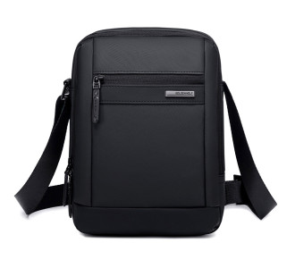 GOLDEN WOLF τσάντα ώμου GKB00732 με θήκη tablet, 3L, μαύρη