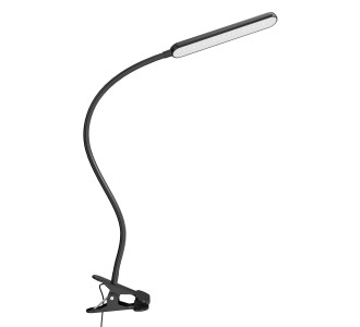 GLOCUSENT φωτιστικό γραφείου GLCSNTA1901 με κλιπ, τηλεχειριστήριο, έως 220lm, μαύρο