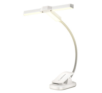 GLOCUSENT LED φακός διαβάσματος GLCSNTA2303, επαναφορτιζόμενος, έως 50lm, λευκός