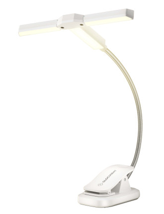 GLOCUSENT LED φακός διαβάσματος GLCSNTA2303, επαναφορτιζόμενος, έως 50lm, λευκός