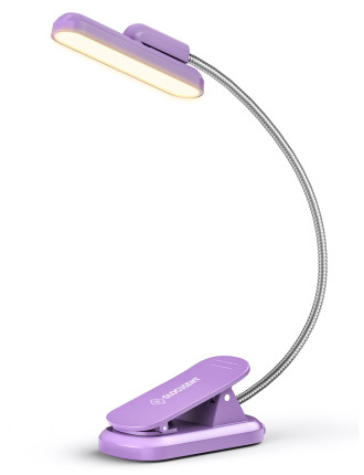 GLOCUSENT LED φακός διαβάσματος GLCSNTA2402, επαναφορτιζόμενος, έως 60lm, μωβ