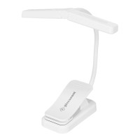 GLOCUSENT LED φακός διαβάσματος GLCSNTA2902, επαναφορτιζόμενος, έως 63lm, λευκός GLOCUSENT LED φακός διαβάσματος GLCSNTA2902, επαναφορτιζόμενος, έως 63lm, λευκός