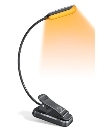 GLOCUSENT LED φακός διαβάσματος GLCSNTBL101B, επαναφορτιζόμενος, έως 45lm, μαύρος