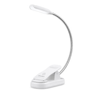GLOCUSENT LED φακός διαβάσματος GLCSNTBL105W, επαναφορτιζόμενος, έως 45lm, λευκός GLOCUSENT LED φακός διαβάσματος GLCSNTBL105W, επαναφορτιζόμενος, έως 45lm, λευκός