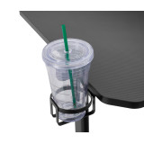 BRATECK gaming γραφείο GMD03-2, 1200x600mm, μαύρο BRATECK gaming γραφείο GMD03-2, 1200x600mm, μαύρο