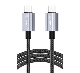 ORICO καλώδιο USB-C GQA60, 60W, 480Mbps, 1m, μαύρο