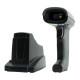 GTCODESTAR barcode scanner GT-1901C με βάση, 1D & 2D, ενσύρματο & ασύρματο, Bluetooth, 2000mAh, μαύρο