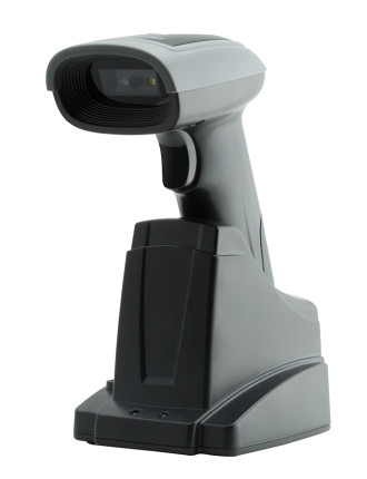 GTCODESTAR barcode scanner GT-1901C με βάση, 1D & 2D, ενσύρματο & ασύρματο, Bluetooth, 2000mAh, μαύρο
