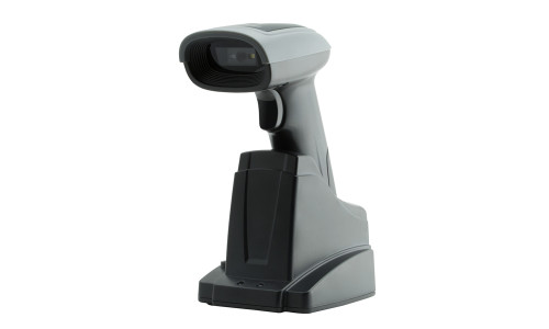 GTCODESTAR barcode scanner GT-1901C με βάση, 1D & 2D, ενσύρματο & ασύρματο, Bluetooth, 2000mAh, μαύρο