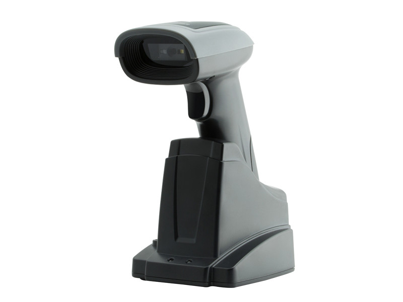 GTCODESTAR barcode scanner GT-1901C με βάση, 1D & 2D, ενσύρματο & ασύρματο, Bluetooth, 2000mAh, μαύρο