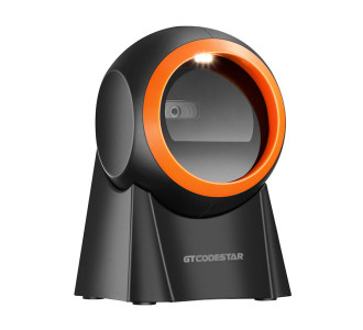 GTCODESTAR επιτραπέζιο barcode scanner GT-8800F, 1D & 2D, ενσύρματο, μαύρο