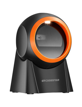 GTCODESTAR επιτραπέζιο barcode scanner GT-8800F, 1D & 2D, ενσύρματο, μαύρο