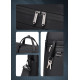 ARCTIC HUNTER τσάντα ώμου GWB00849 με θήκη laptop 15.6", 14L, μαύρη