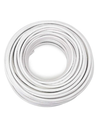 CABLEL καλώδιο ρεύματος NYMHY HO5VV-F 3x 2.5mm², 300/750V, 100m, λευκό CABLEL καλώδιο ρεύματος NYMHY HO5VV-F 3x 2.5mm², 300/750V, 100m, λευκό