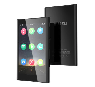 RUIZU MP3 player H10 με οθόνη αφής 3.8", 16GB, Bluetooth, μαύρο