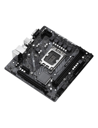 ASROCK μητρική H610M-HVS, 2x DDR4, s1700, USB 3.2 Gen1, mATX