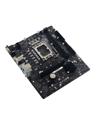 BIOSTAR μητρική H610MH-D5, 2x DDR5, s1700, uATX, GbE LAN, 7CH, Ver. 6.3