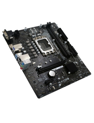 BIOSTAR μητρική H610MHP, 2x DDR4, s1700, USB 3.2, uATX, GbE, Ver. 6.1