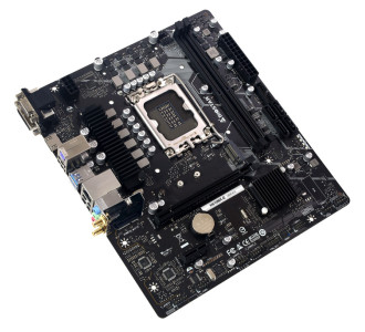 BIOSTAR μητρική H610MX-E, 2x DDR4, s1700, USB 3.2, uATX, GbE, Ver. 6.0