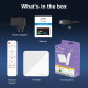 H96 MAX TV Box H313, 4K, 2/16GB, WiFi 6, Bluetooth, Android 14 H96 MAX TV Box H313, 4K, 2/16GB, WiFi 6, Bluetooth, Android 14