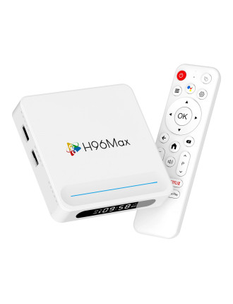 H96 MAX TV Box H618 Plus, 8K, 4/32GB, WiFi 6, Bluetooth, Android 14