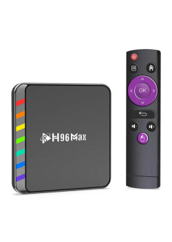 H96 MAX TV Box W2, 4K, S905W2, 4/32GB, WiFi 6, Bluetooth, Android 11