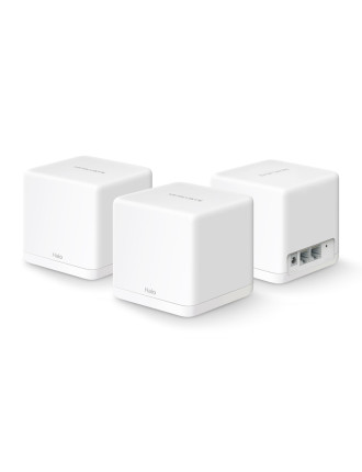MERCUSYS Mesh Wi-Fi System Halo H30G, 1.3Gbps Dual Band, 3τμχ, Ver. 1.0