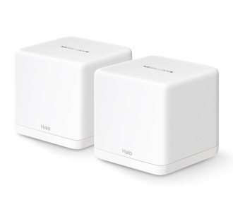 MERCUSYS Mesh WiFi 6 System Halo H60X, 1500Mbps Dual Band, 2τμχ, V.1.0