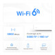 MERCUSYS Mesh Wi-Fi 6 System Halo H80X, 3Gbps Dual Band, 2τμχ, Ver. 1.0 MERCUSYS Mesh Wi-Fi 6 System Halo H80X, 3Gbps Dual Band, 2τμχ, Ver. 1.0