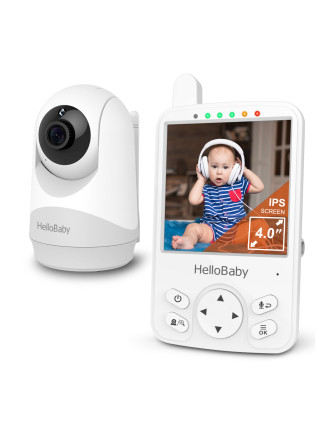 HELLOBABY ενδοεπικοινωνία μωρού HB6241 με κάμερα & οθόνη 4", 720p, PTZ