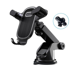 CELEBRAT βάση smartphone αυτοκινήτου HC-08, ταμπλό & αεραγωγών, μαύρη CELEBRAT βάση smartphone αυτοκινήτου HC-08, ταμπλό & αεραγωγών, μαύρη