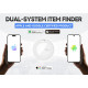 MILI smart tag MiTag Duo για iOS & Android συσκευές, Bluetooth tracker, μαύρο MILI smart tag MiTag Duo για iOS & Android συσκευές, Bluetooth tracker, μαύρο