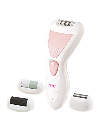 HTC αποτριχωτική μηχανή HL-026, 4 σε 1, επαναφορτιζόμενη, αδιάβροχη, ροζ HTC αποτριχωτική μηχανή HL-026, 4 σε 1, επαναφορτιζόμενη, αδιάβροχη, ροζ