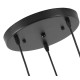 POWERTECH τρίφωτο φωτιστικό οροφής HLL-0004, E27, Φ20, μεταλλικό, μαύρο POWERTECH τρίφωτο φωτιστικό οροφής HLL-0004, E27, Φ20, μεταλλικό, μαύρο