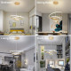 POWERTECH LED φωτιστικό οροφής HLL-0078, 44W, 4000K, 60x60cm, χρυσό POWERTECH LED φωτιστικό οροφής HLL-0078, 44W, 4000K, 60x60cm, χρυσό