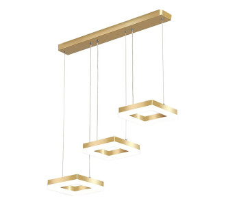 POWERTECH LED φωτιστικό οροφής HLL-0101, 35W, 4000K, 70x120cm, χρυσό POWERTECH LED φωτιστικό οροφής HLL-0101, 35W, 4000K, 70x120cm, χρυσό