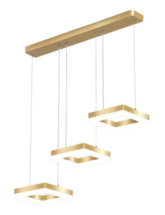 POWERTECH LED φωτιστικό οροφής HLL-0101, 35W, 4000K, 70x120cm, χρυσό POWERTECH LED φωτιστικό οροφής HLL-0101, 35W, 4000K, 70x120cm, χρυσό