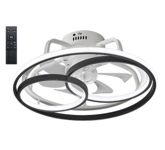 POWERTECH ανεμιστήρας οροφής HLL-0108 με LED φως, 50W, Φ50x21cm, μαύρος POWERTECH ανεμιστήρας οροφής HLL-0108 με LED φως, 50W, Φ50x21cm, μαύρος