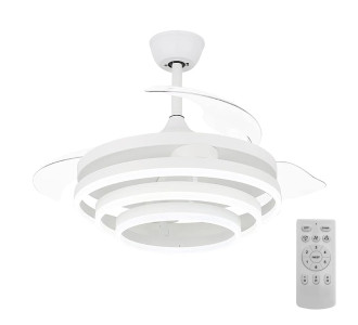 POWERTECH ανεμιστήρας οροφής HLL-0112 με LED φως, 72W, Φ106x50cm, λευκός POWERTECH ανεμιστήρας οροφής HLL-0112 με LED φως, 72W, Φ106x50cm, λευκός