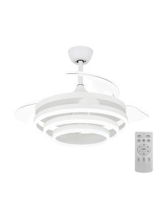 POWERTECH ανεμιστήρας οροφής HLL-0112 με LED φως, 72W, Φ106x50cm, λευκός POWERTECH ανεμιστήρας οροφής HLL-0112 με LED φως, 72W, Φ106x50cm, λευκός