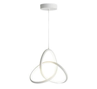POWERTECH LED φωτιστικό οροφής HLL-0121, 15W, 4000K, Φ22cm x 1m, λευκό