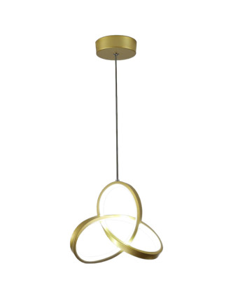 POWERTECH LED φωτιστικό οροφής HLL-0122, 15W, 4000K, Φ22cm x 1m, χρυσό POWERTECH LED φωτιστικό οροφής HLL-0122, 15W, 4000K, Φ22cm x 1m, χρυσό