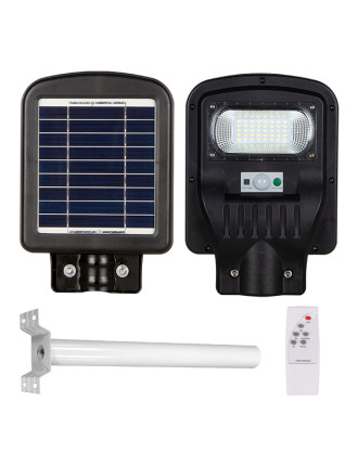 POWERTECH LED ηλιακός προβολέας HLL-0126, χειριστήριο, PIR, 50W, 5000mAh