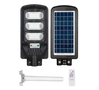 POWERTECH LED ηλιακός προβολέας HLL-0127 χειριστήριο, PIR 150W, 10000mAh