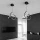 POWERTECH LED φωτιστικό οροφής HLL-0145, 25W, 4000K, Φ40cm, 1m, μαύρο POWERTECH LED φωτιστικό οροφής HLL-0145, 25W, 4000K, Φ40cm, 1m, μαύρο