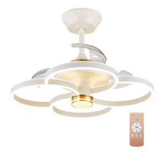 POWERTECH ανεμιστήρας οροφής HLL-0147 με LED φως, 120W, Φ65x45cm, λευκός POWERTECH ανεμιστήρας οροφής HLL-0147 με LED φως, 120W, Φ65x45cm, λευκός